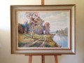 Paisaje, Oléo sobre Lienzo de J.P.Jungo